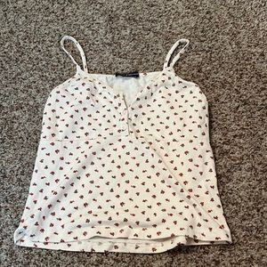 Brandy Melville floral tank top